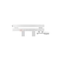 Arbiola Gorizont Ritmo VZ 600-40-02 секции белый горизонтальный  радиатор c нижним подключением (на ножках)