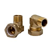 Kofulso Муфта 20x3/4" угловая "труба-НР"