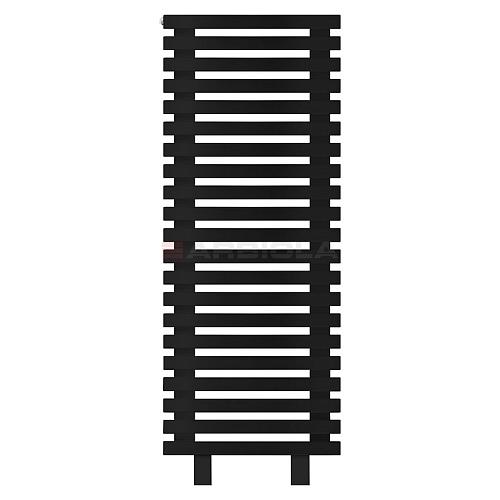 Arbiola Gorizont Ritmo HZ 600-40-21 секция чёрный горизонтальный  радиатор c боковым подключением (на ножках)