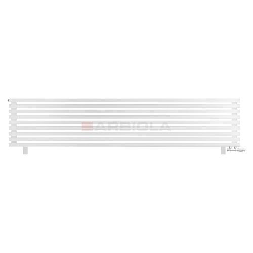 Arbiola Gorizont Ritmo VZ 2500-40-09 секций белый горизонтальный  радиатор c нижним подключением (на ножках)