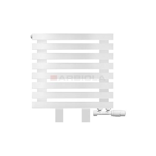 Arbiola Gorizont Ritmo VZ 600-40-08 секций белый горизонтальный  радиатор c нижним подключением (на ножках)