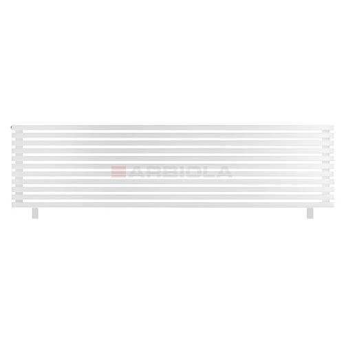 Arbiola Gorizont Ritmo HZ 2500-40-11 секций белый горизонтальный  радиатор c боковым подключением (на ножках)