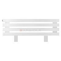 Arbiola Gorizont Ritmo HZ 700-40-04 секции белый горизонтальный  радиатор c боковым подключением (на ножках)