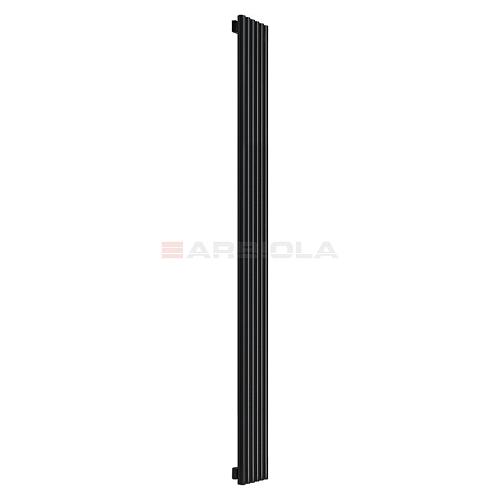 Arbiola Iris 42 H 2500-42-13 секции черный вертикальный радиатор c боковым подключением