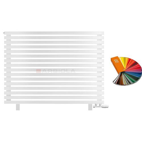 Arbiola Gorizont Ritmo VZ 1200-40-16 секций цветной горизонтальный  радиатор c нижним подключением (на ножках)