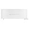 Arbiola Gorizont Ritmo VZ 2000-40-11 секций белый горизонтальный  радиатор c нижним подключением (на ножках)