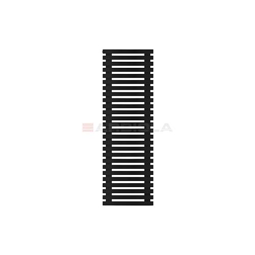 Arbiola Gorizont Ritmo H 500-40-26 секций чёрный горизонтальный  радиатор c боковым подключением