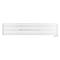 Arbiola Ritmo Gorizont V 2500-40-09 секций белый горизонтальный радиатор c нижним подключением