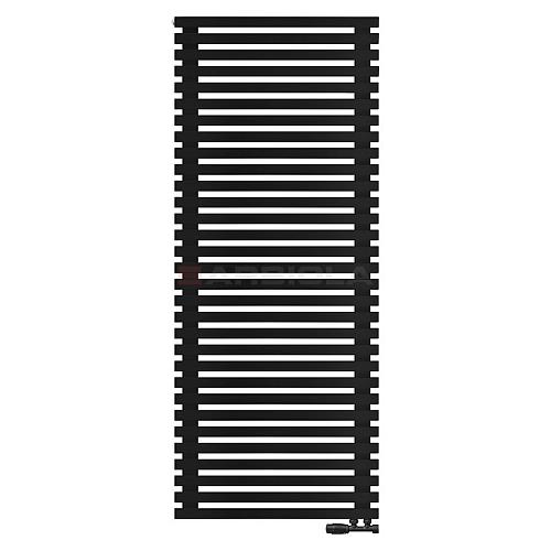 Arbiola Ritmo Gorizont V 750-40-31 секция чёрный горизонтальный радиатор c нижним подключением
