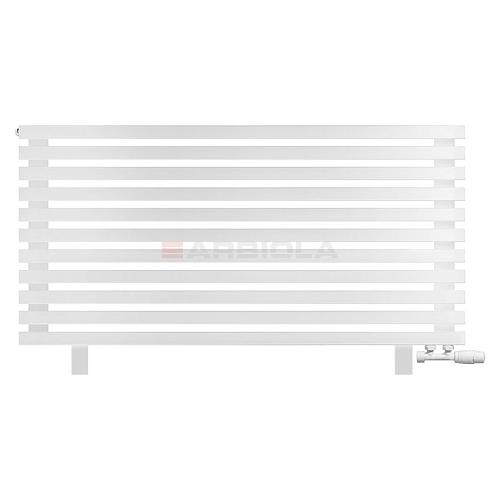 Arbiola Gorizont Ritmo VZ 1250-40-11 секций белый горизонтальный  радиатор c нижним подключением (на ножках)