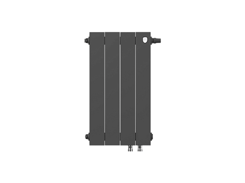 Royal Thermo Piano Forte Noir Sable VDR 500/4 секции БиМеталлический радиатор