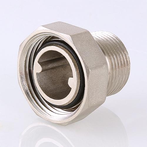 Valtec 1/2" Фитинг резьбовой - полусгон с накидной гайкой