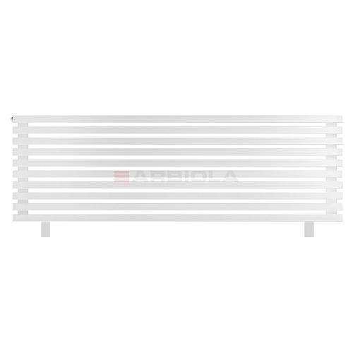 Arbiola Gorizont Ritmo HZ 1800-40-10 секций белый горизонтальный  радиатор c боковым подключением (на ножках)