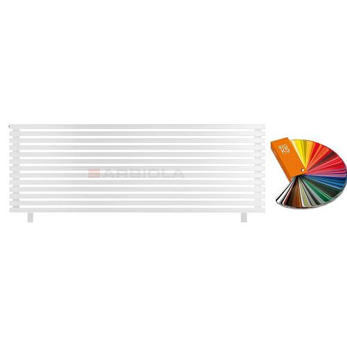 Arbiola Gorizont Ritmo HZ 2200-40-13 секций цветной горизонтальный  радиатор c боковым подключением (на ножках)