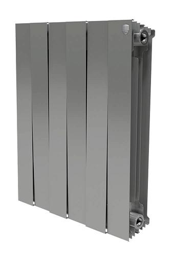 Royal Thermo Piano Forte 500 Silver Satin 4 секции БиМеталлический радиатор