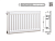 Prado Universal U21 300x1200 стальной панельный радиатор с нижним подключением