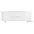 Arbiola Gorizont Ritmo VZ 1250-40-07 секций белый горизонтальный  радиатор c нижним подключением (на ножках)