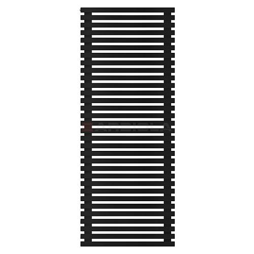 Arbiola Gorizont Ritmo H 700-40-32 секции чёрный горизонтальный  радиатор c боковым подключением
