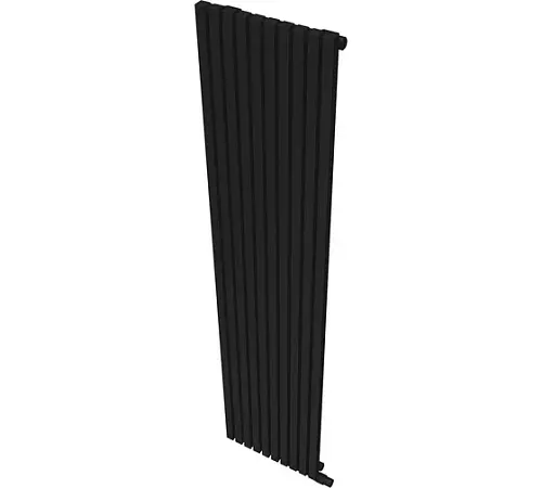 КЗТО QUADRUM 30 V 1- 1750-6 R RAL1T103S9005 Радиатор (черный матовый муар) с нижним подключением