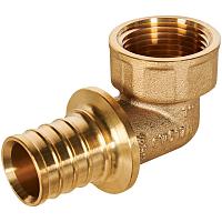 ROMMER Уголок-переходник с внутренней резьбой 32xG1 для трубы из сшитого полиэтилена осевой