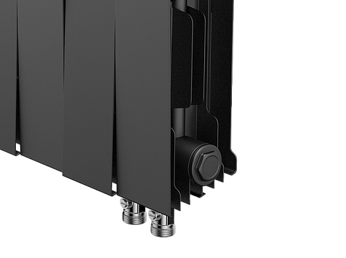 Royal Thermo  Piano Forte Noir Sable VDR 200/20 секции БиМеталлический радиатор
