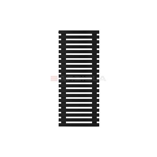 Arbiola Gorizont Ritmo H 500-40-20 секций чёрный горизонтальный  радиатор c боковым подключением