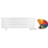 Arbiola Gorizont Ritmo VZ 1250-40-07 секций цветной горизонтальный  радиатор c нижним подключением (на ножках)