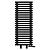 Arbiola Gorizont Ritmo VZ 600-40-21 секция чёрный горизонтальный  радиатор c нижним подключением (на ножках)