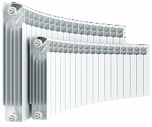 Rifar Base Flex 500- 7 секции Биметаллический радиусный радиатор