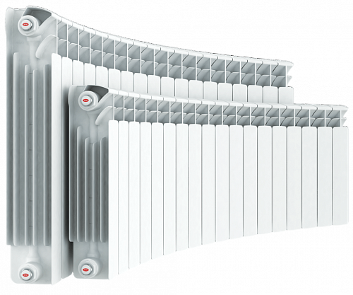 Rifar Base Flex 500- 7 секции Биметаллический радиусный радиатор
