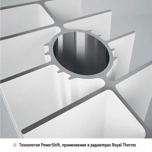 Royal Thermo  Piano Forte Bianco Traffico 500/4 секции БиМеталлический радиатор