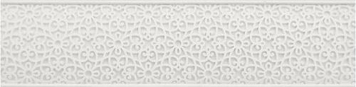 ITT Ceramic Alchemy White Cenefa 10 X39,8 см Бордюр