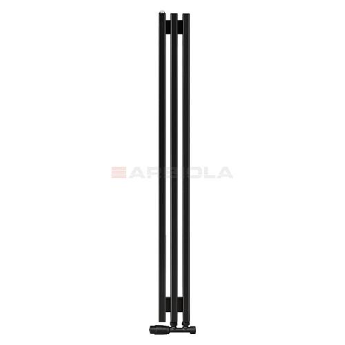 Arbiola Compact V 1200-63-03 секции черный вертикальный радиатор c нижним подключением
