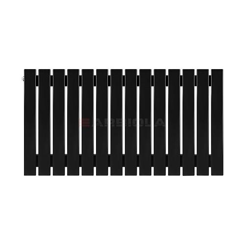 Arbiola Mono H 600-60-14 секции черный вертикальный радиатор c боковым подключением