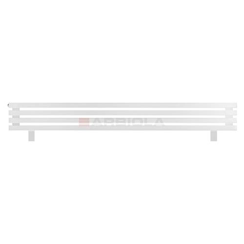 Arbiola Gorizont Ritmo HZ 1750-40-04 секции белый горизонтальный  радиатор c боковым подключением (на ножках)