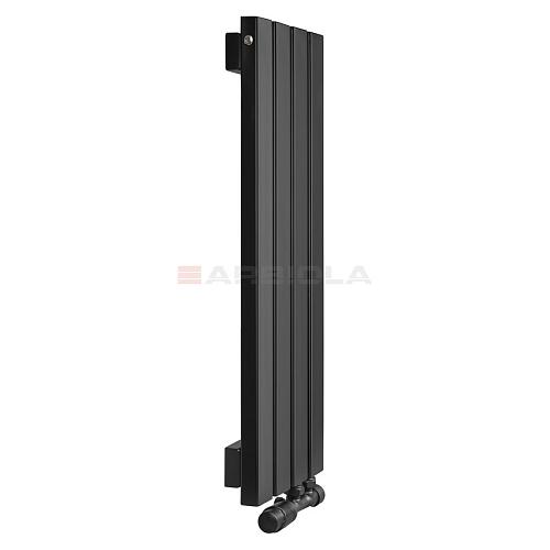 Arbiola Liner V 700-36-30 секции черный вертикальный радиатор c нижним подключением