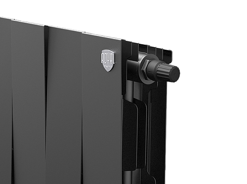 Royal Thermo  Piano Forte Noir Sable VDR 200/20 секции БиМеталлический радиатор