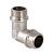 Valtec 3/4" Угольник латунный никелированный с наружной резьбой