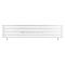 Arbiola Gorizont Ritmo HZ 2200-40-08 секций белый горизонтальный  радиатор c боковым подключением (на ножках)