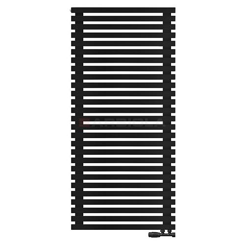 Arbiola Gorizont Ritmo V 700-40-27 секции чёрный горизонтальный радиатор c нижним подключением