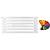 Arbiola Gorizont Ritmo H 700-40-06 секций цветной горизонтальный  радиатор c боковым подключением