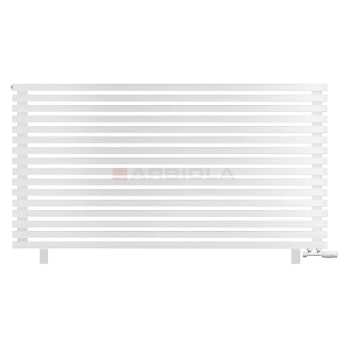 Arbiola Gorizont Ritmo VZ 2000-40-16 секций белый горизонтальный  радиатор c нижним подключением (на ножках)