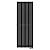 Arbiola Mono V 2000-60-12 секции черный вертикальный радиатор c нижним подключением