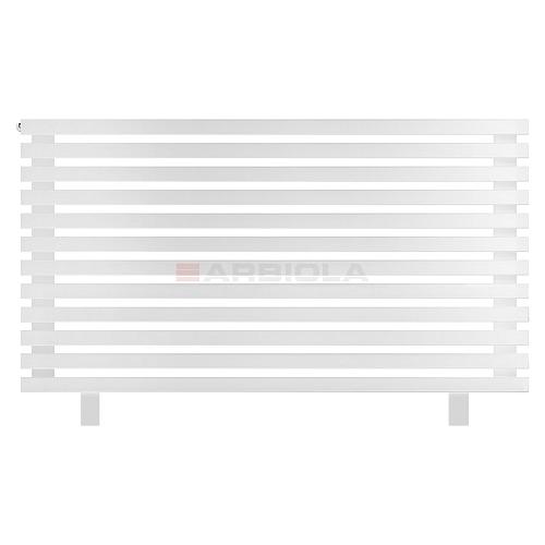 Arbiola Gorizont Ritmo HZ 1250-40-12 секций белый горизонтальный  радиатор c боковым подключением (на ножках)