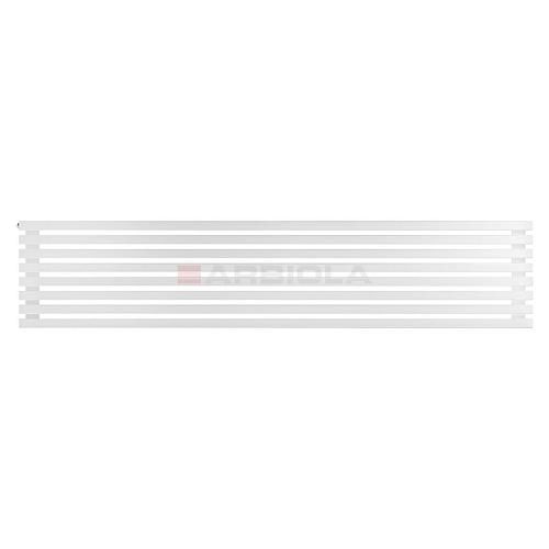 Arbiola Gorizont Ritmo H 2200-40-08 секций белый горизонтальный  радиатор c боковым подключением