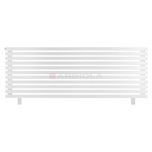 Arbiola Gorizont Ritmo HZ 1750-40-11 секций белый горизонтальный  радиатор c боковым подключением (на ножках)