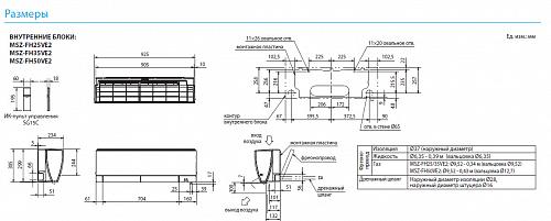 Внутренний блок Mitsubishi Electric MSZ-FH50 VE