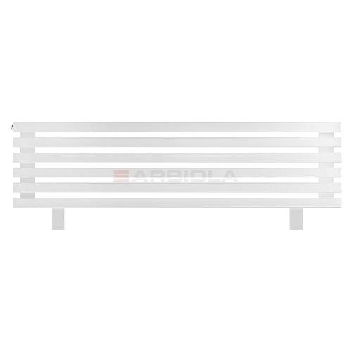 Arbiola Gorizont Ritmo HZ 1250-40-06 секций белый горизонтальный  радиатор c боковым подключением (на ножках)