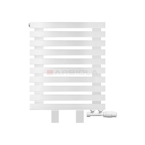 Arbiola Gorizont Ritmo VZ 600-40-10 секций белый горизонтальный  радиатор c нижним подключением (на ножках)
