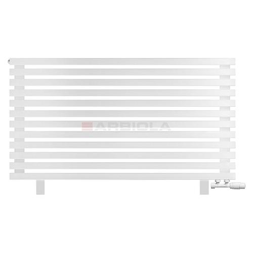 Arbiola Gorizont Ritmo VZ 1250-40-12 секций белый горизонтальный  радиатор c нижним подключением (на ножках)